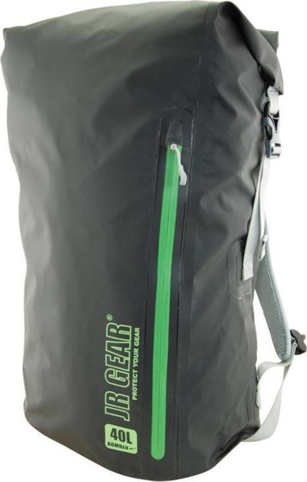 Jr Gear Bomber Mini Su Geçirmez Çanta 40 Litre-SİYAH-YEŞİL - Image 1