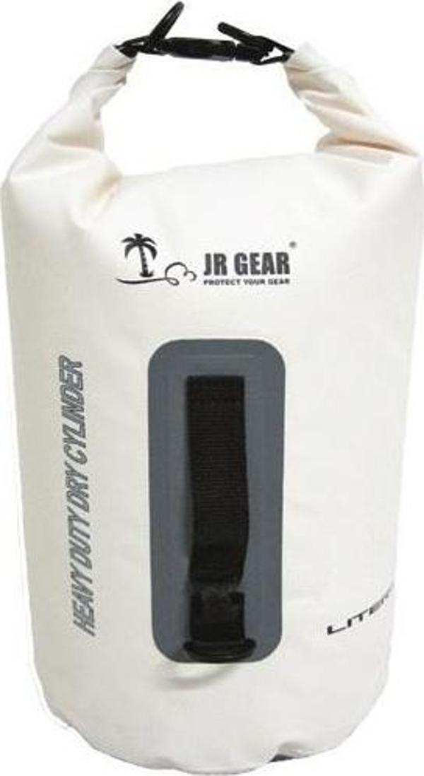 Jr Gear Heavy Duty Dry Cylinder Su Geçirmez Çanta 10 Litre-BEYAZ - Image 1