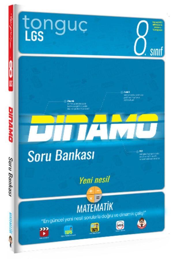 Güncel Baskı 8. Sınıf Matematik Dinamo Soru Bankası - Tonguç Yayınları - Image 1