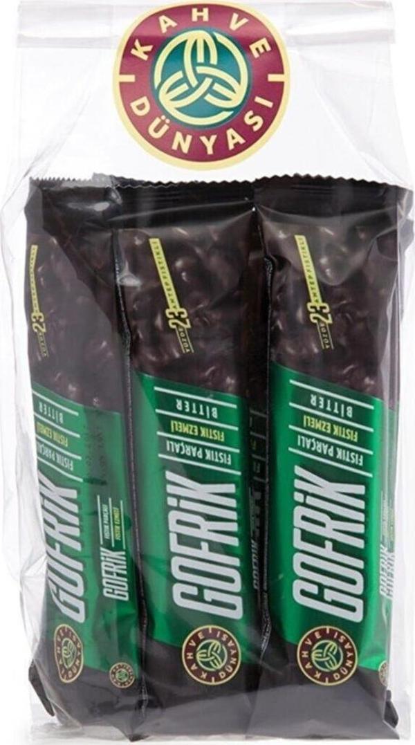 Kahve Dünyası Gofrik Bitter Çikolata 33 gr x 8 Adet - Image 1