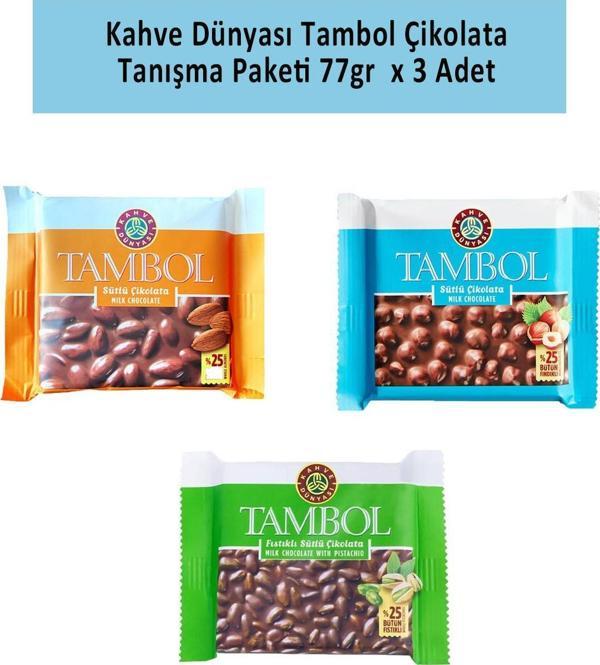 Kahve Dünyası Tambol Tanışma Paketi 77gr x 3 Adet - Image 1