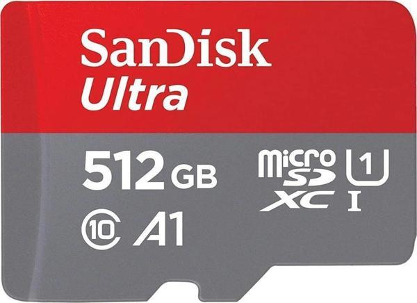 Sandisk 512GB Ultra Microsdxc 150MB/S UhsI Hafıza Kartı SDSQUAC-512G-GN6MN - Image 1