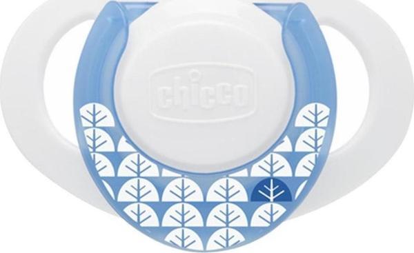 Chicco Physio Compact Silikon Tekli Emzik 0-6 Ay Erkek - Image 1