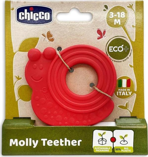 Chicco Molly Diş Kaşıyıcı 3-18 Ay - Kırmızı - Image 1