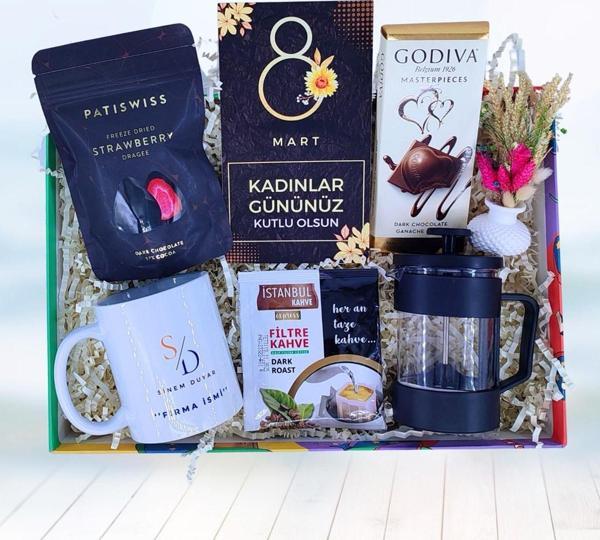 8 Mart Kurumsal Kadınlar Günü Hediyesi Vip Set - Image 1