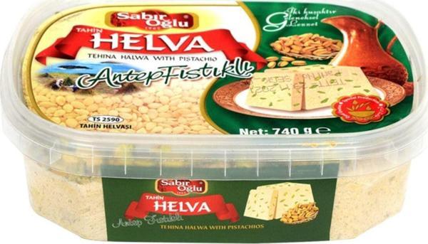 Sabıroğlu 740 gr Helva Pls Kutu Fıstıklı - Image 1