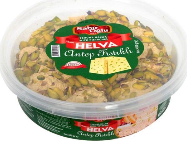 Sabıroğlu Papatya Fıstıklı Helva 450 gr - Image 1