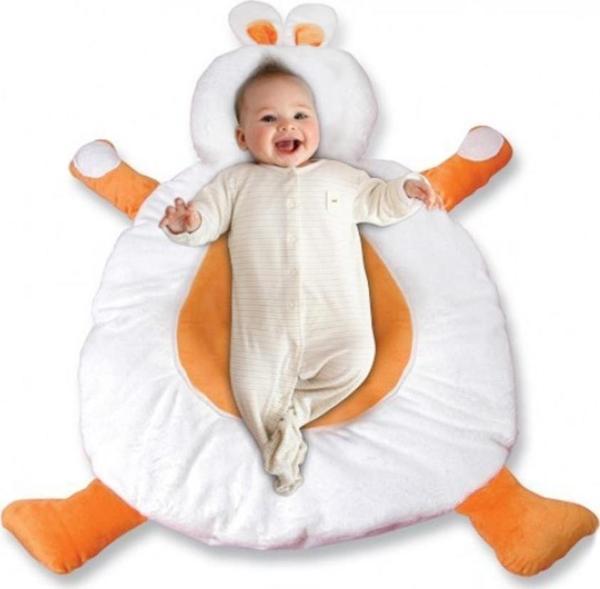 Sema Baby Sevi Sevimli Alt Açma Minderi - Turuncu - Image 1