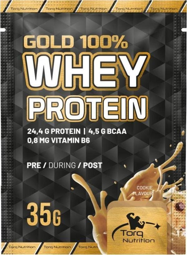 Torq Nutrition Gold Whey Protein 35 Gr - Kurabiye - Image 1