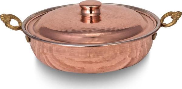 Cobper Premium Collection Berlin Bakır Kapaklı Tava 20cm - Image 1