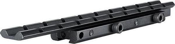 Hawke 11mm 3/8" Weaver Picatiny Tek Parça Kızak Adaptör - Image 1