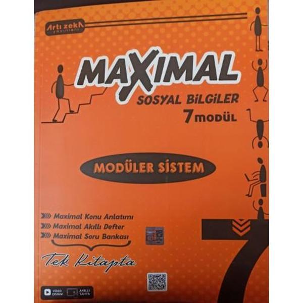 Artı Zeka Yayınları  7 Sınıf Maximal Sosyal Bilgiler Modüler Set (7 Modül) - Image 1