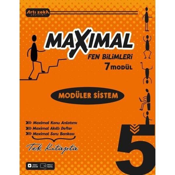 Artı Zeka Yayınları 5 Sınıf Maxımal Fen Bilimleri Modüler Sistem Seti (6 Modül) - Image 1