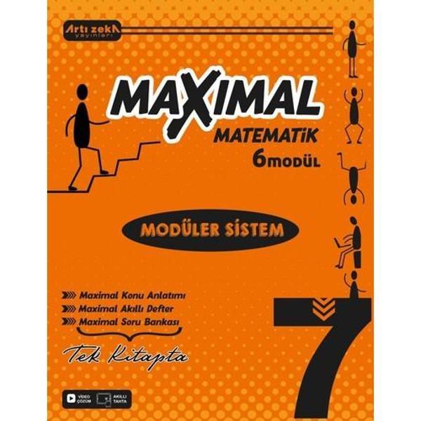 Artı Zeka Yayınları 7 Sınıf Maxımal Matematik Modüler Sistem Seti (6 Modül) - Image 1