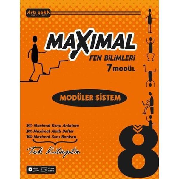 Artı Zeka Yayınları 8 Sınıf Maxımal Fen Bilimleri Modüler Sistem Seti (6 Modül) - Image 1
