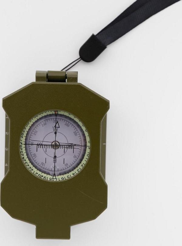 FreeCamp Katlanır Askeri Pusula-YEŞİL - Image 1