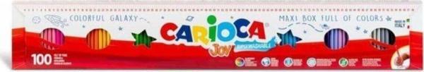 Carioca Joy Süper Yıkanabilir Keçeli Boya Kalemi 100 lü  1 m - Image 1