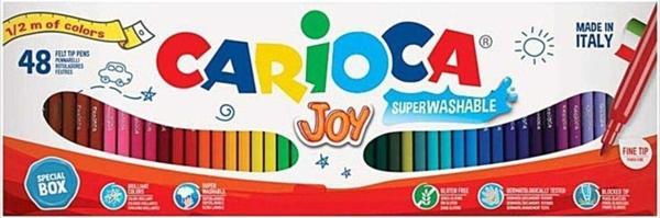 Carioca Joy Süper Yıkanabilir Keçeli Boya Kalemi 48'li 41020 - Image 1