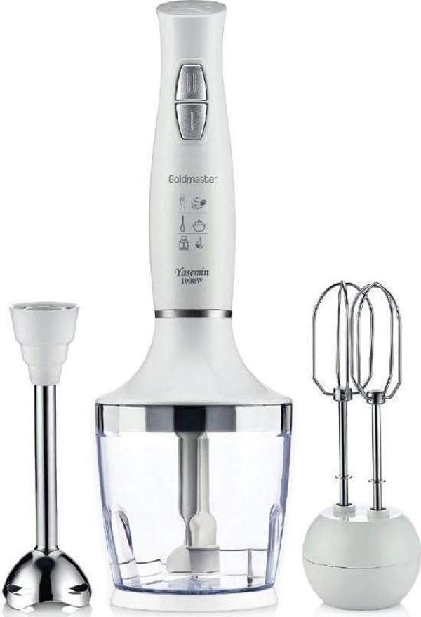 Goldmaster GM-7212W TwinMix Beyaz 1000 W Blender Seti - Image 1