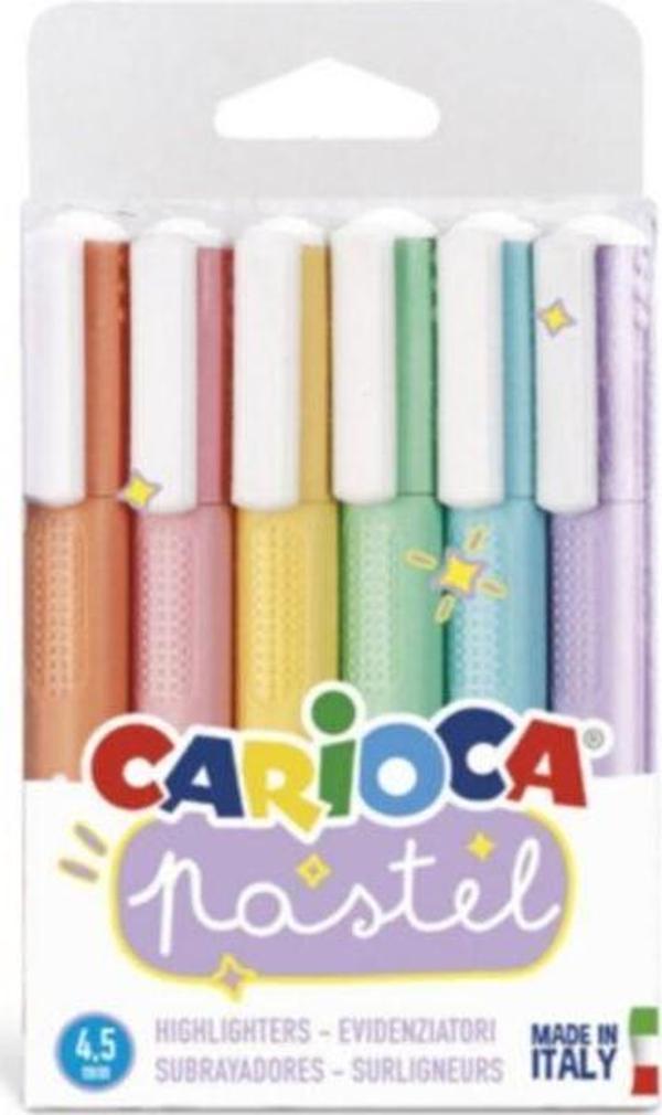 Carioca Pastel Işaretleme Kalemi 6'lı - Image 1