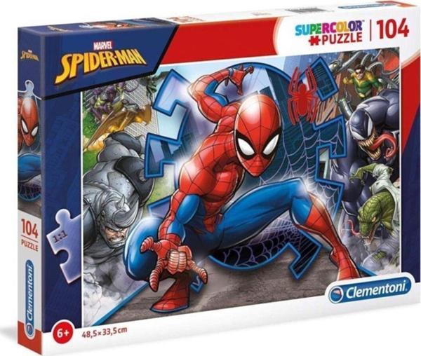 Clementoni Çocuk Puzzle Spiderman 104 Parça Çocuk Puzzle 27116 - Image 1