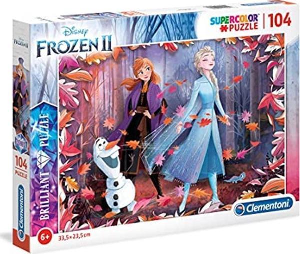 Clementoni Puzzle Pırlanta Frozen 2 104 Parça 20161 - Image 1