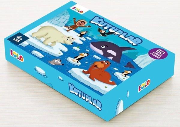 Eolo Yayınları 60 Parça Puzzle - Kutuplar - Eolo - Image 1