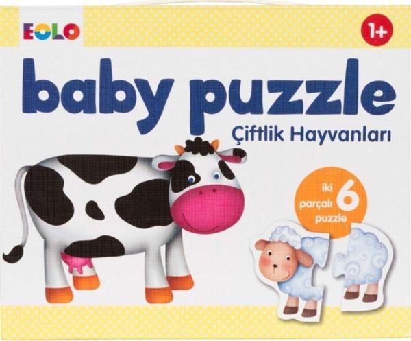Eolo Yayınları Baby Puzzle Çiftlik Hayvanlar - Eolo - Image 1