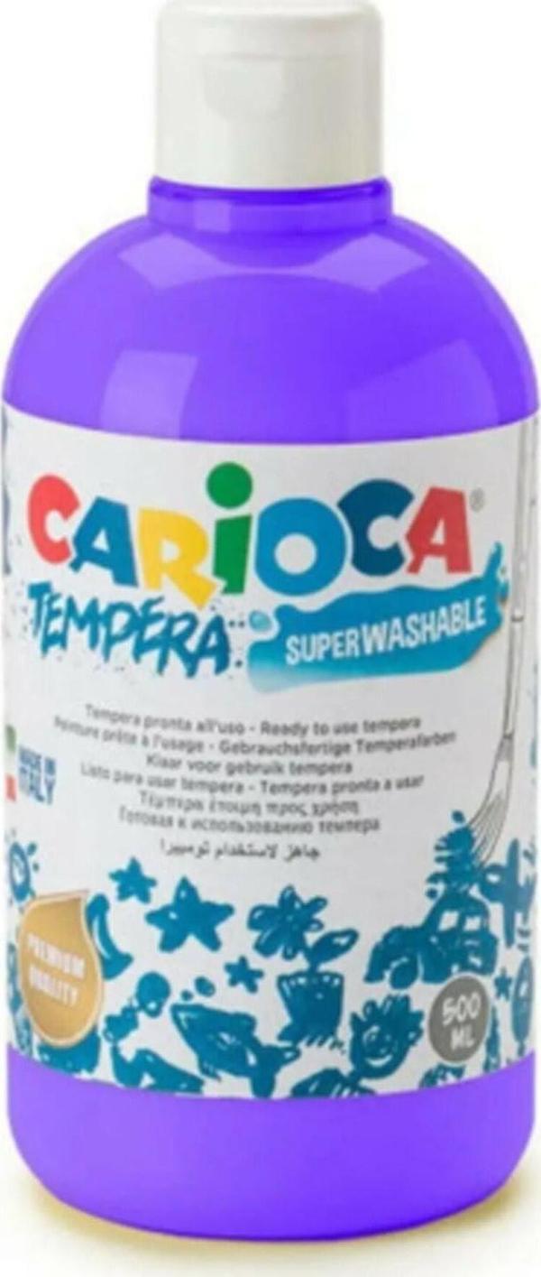 Carioca Süper Yıkanabilir Parmak Boya (Mor) 500 ml - Image 1