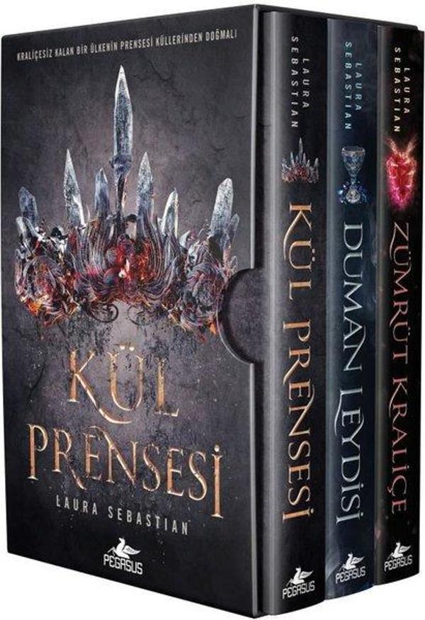 Kül Prensesi Serisi Kutulu Özel Seti - 3 Kitap Takım - Pegasus Yayınevi - Image 1