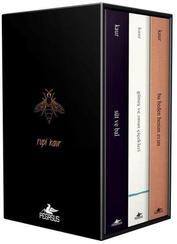Rupi Kaur Şiir Koleksiyonu Kutulu Özel Seti - 3 Kitap Takım - Pegasus Yayınevi - Image 1