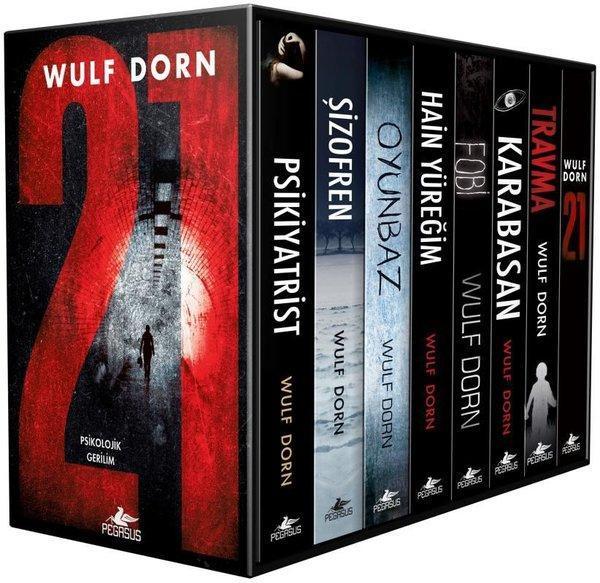 Wulf Dorn Psikolojik Gerilim Kutulu Özel Seti - 8 Kitap Takım - Pegasus Yayınevi - Image 1