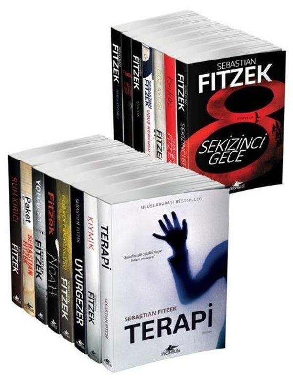 Sebastian Fitzek Psikolojik Gerilim Serisi Özel Seti - 15 Kitap Takım - Pegasus Yayınevi - Image 1