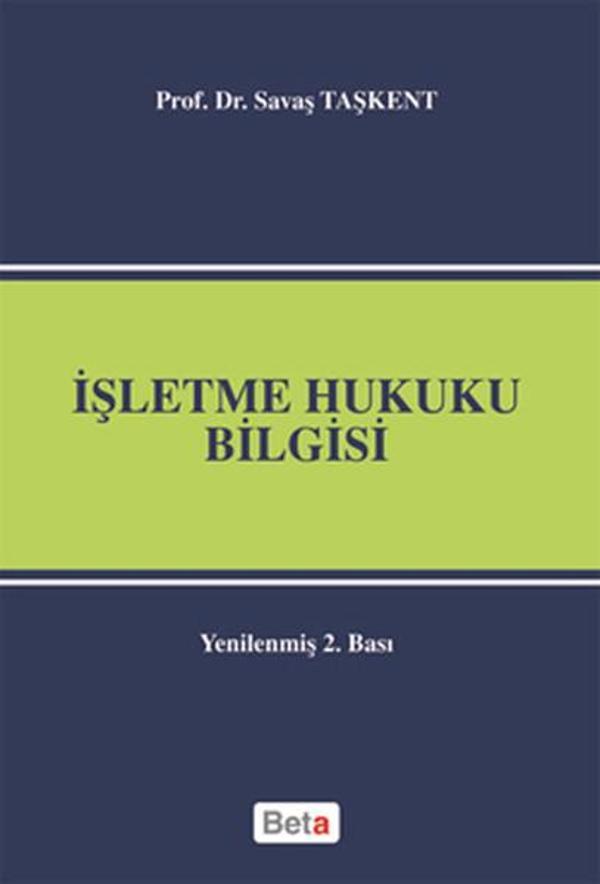 İşletme Hukuku Bilgisi - Beta Yayınları - Image 1