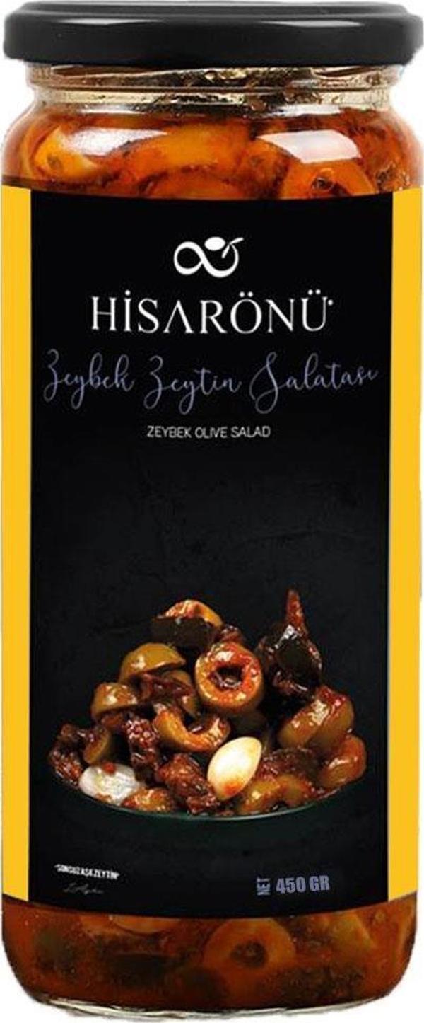 Hisarönü Zeybek Zeytin Salatası 450 Gr - Image 1