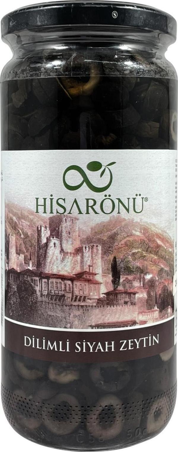 Hisarönü Dilimli Siyah Zeytin 475 g ℮ - Image 1