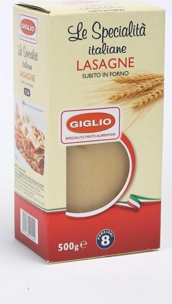 Giglio Sirius Lazanya ( Lasagne Di Semola ) 500  gr - Image 1