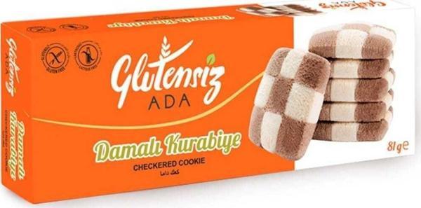 Glutensiz Ada Damalı Kurabiye 81 gr. - Image 1