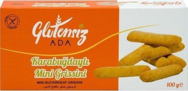 Glutensiz Ada Kara Buğdağlı Mini gr.issini 100 G - Image 1