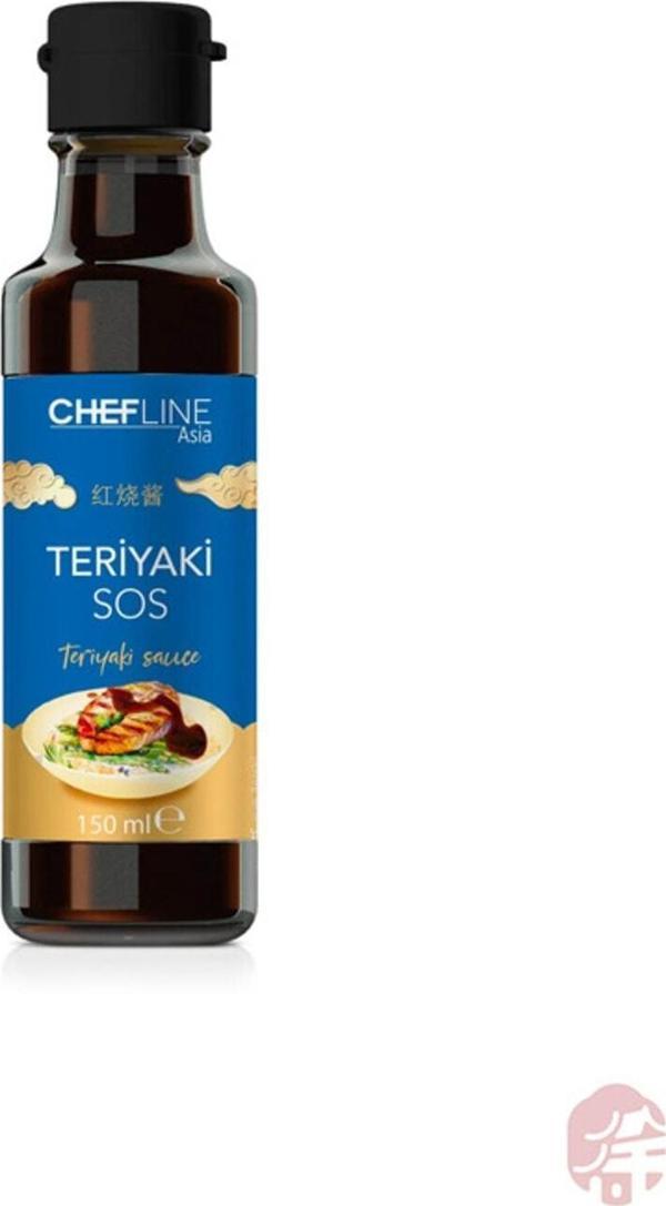 Chefline Asia Teriyaki Sosu ( Teriyaki Sauce ) - 150 Ml - Image 1