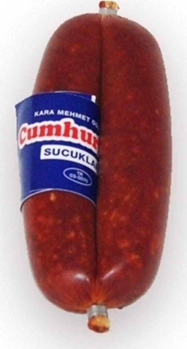 Cumhuriyet Sucukları Acılı Parmak Sucuk 1000 gr. - Image 1