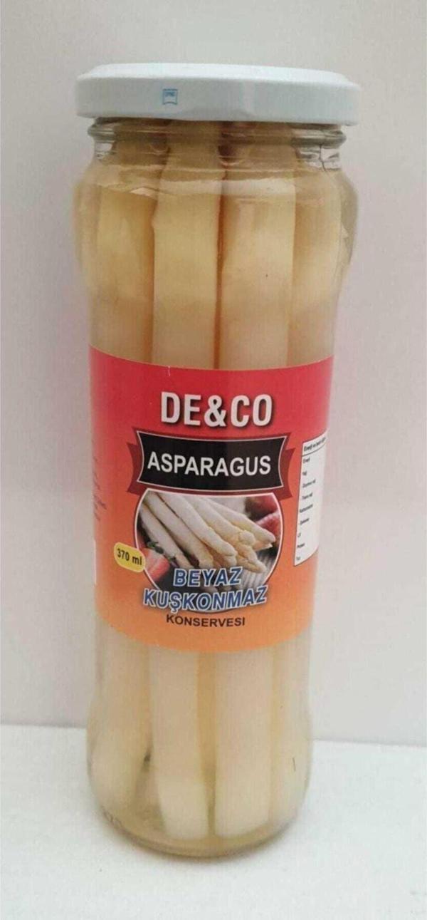 Delizia De&Co Asparagus, Beyaz Kuşkonmaz, 370 Ml - Image 1