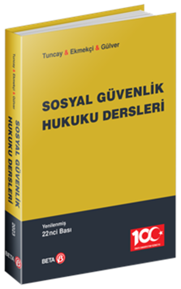 Sosyal Güvenlik Hukuku Dersleri - Beta Yayınları - Image 1