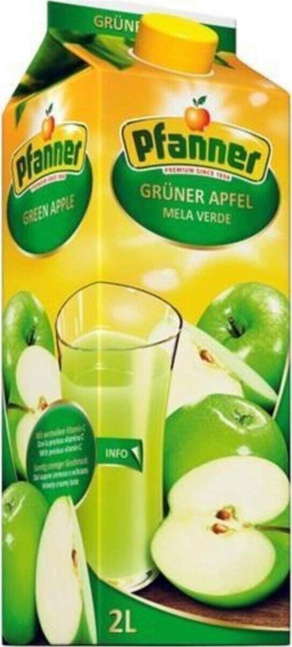 Pfanner Yeşil Elma Meyve Suyu 2 Lt - Image 1