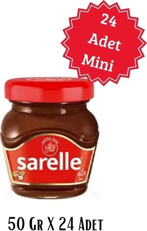 Sarelle Mini Kakaolu Fındık Ezmesi 50 gr. X 24 Adet - Image 1