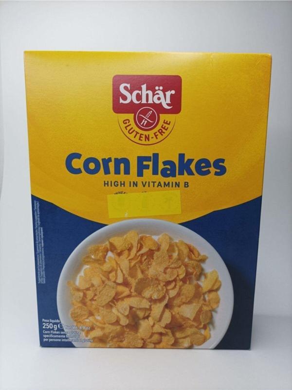 Schar Gluten Free Glutensiz Corn Flakes Mısır Gevreği 250 gr. - Image 1