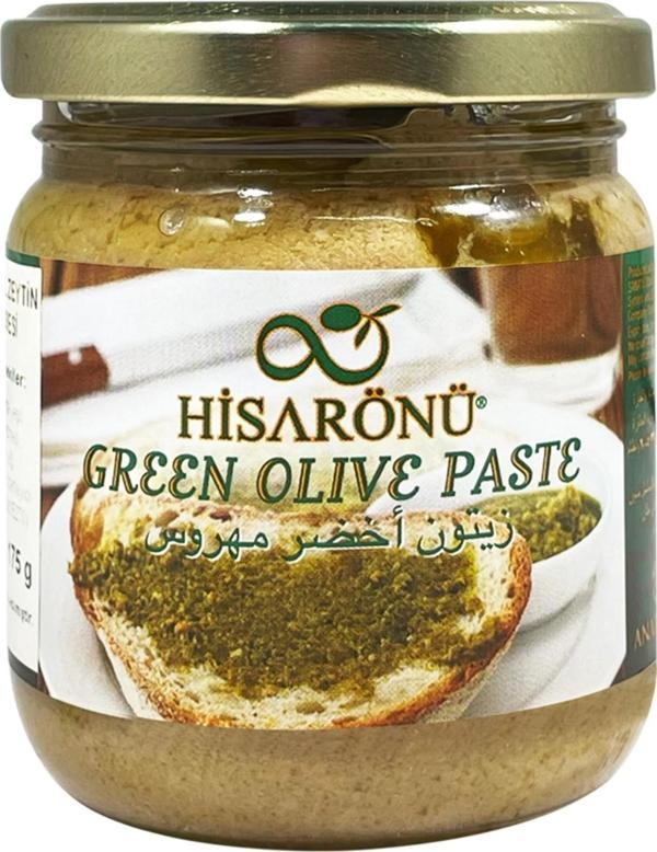 Hisarönü Doğal Yeşil Zeytin Ezmesi 175 g ℮ - Image 1