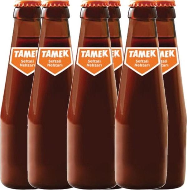 Tamek Efsane Şişe Şeftali Nektarı 6 Adet 200 Ml - Image 1