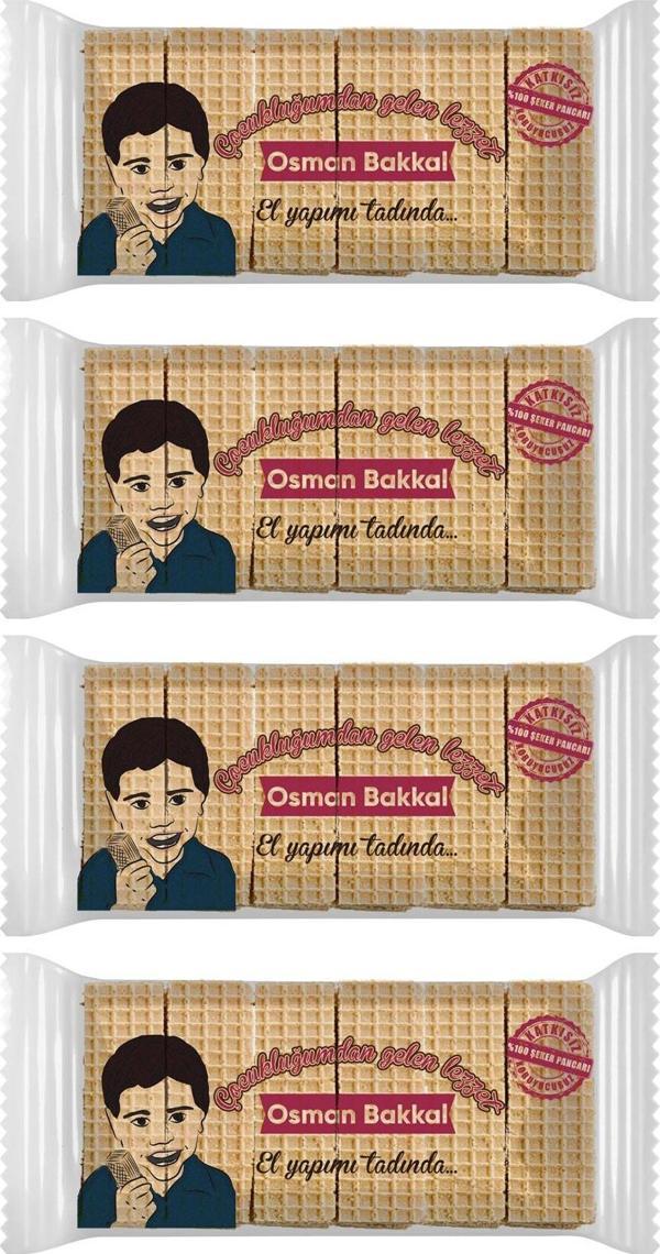 Tudobranco Osman Bakkal Gofret 4 Adet - Image 1