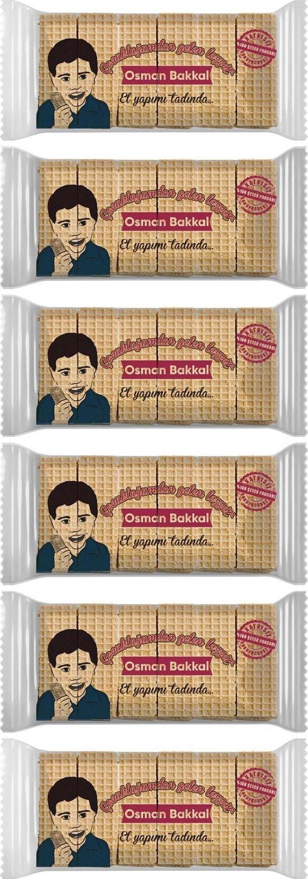 Tudobranco Osman Bakkal Gofret 6 Adet - Image 1
